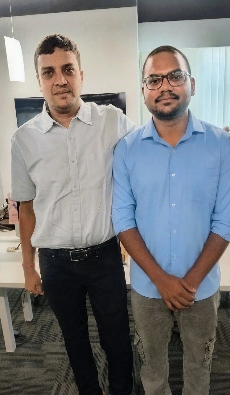 Rohit at the Pune Developers Community meetup on Microsoft Fabric and Azure AI Foundry